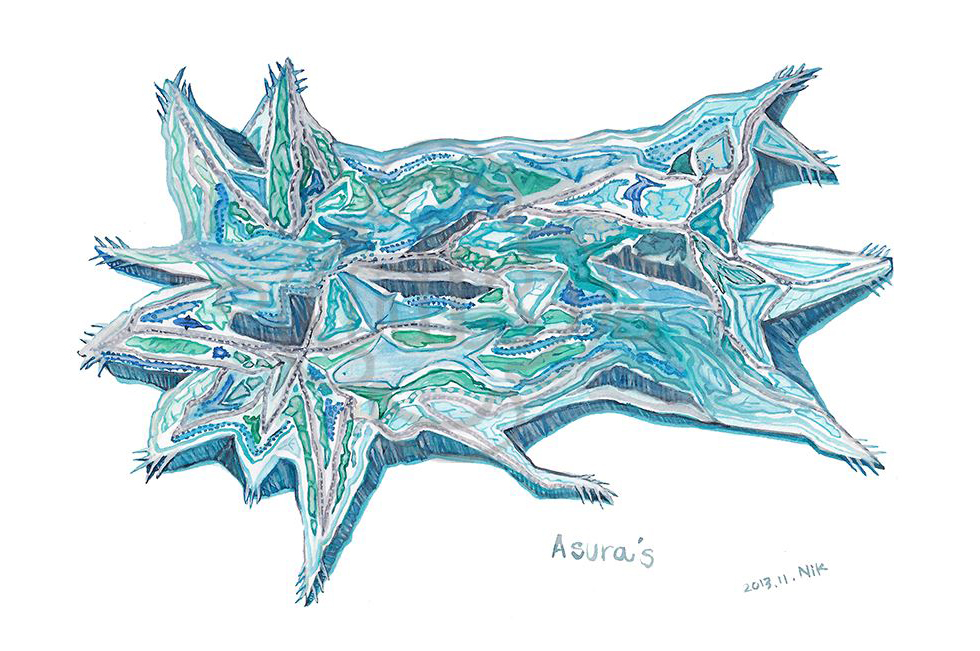 ASURAS_BLUE by NIKSTYLE STUDIO*tamnik
