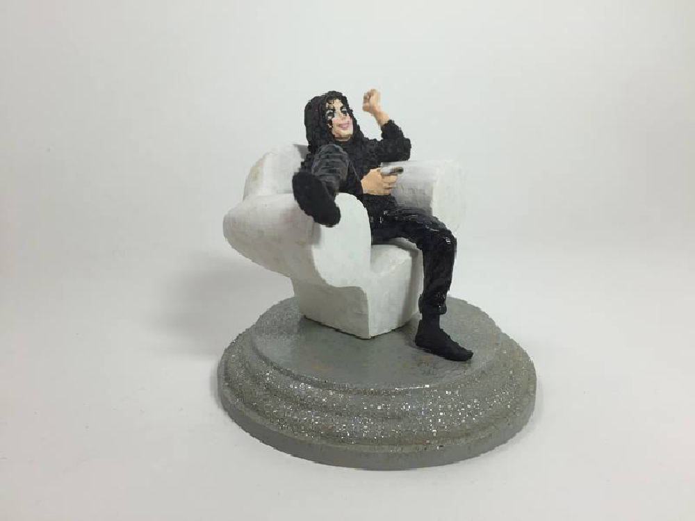 SCREAM.마이클잭슨 트리뷰트 - 스크림 뮤비에서의 모습좌측면