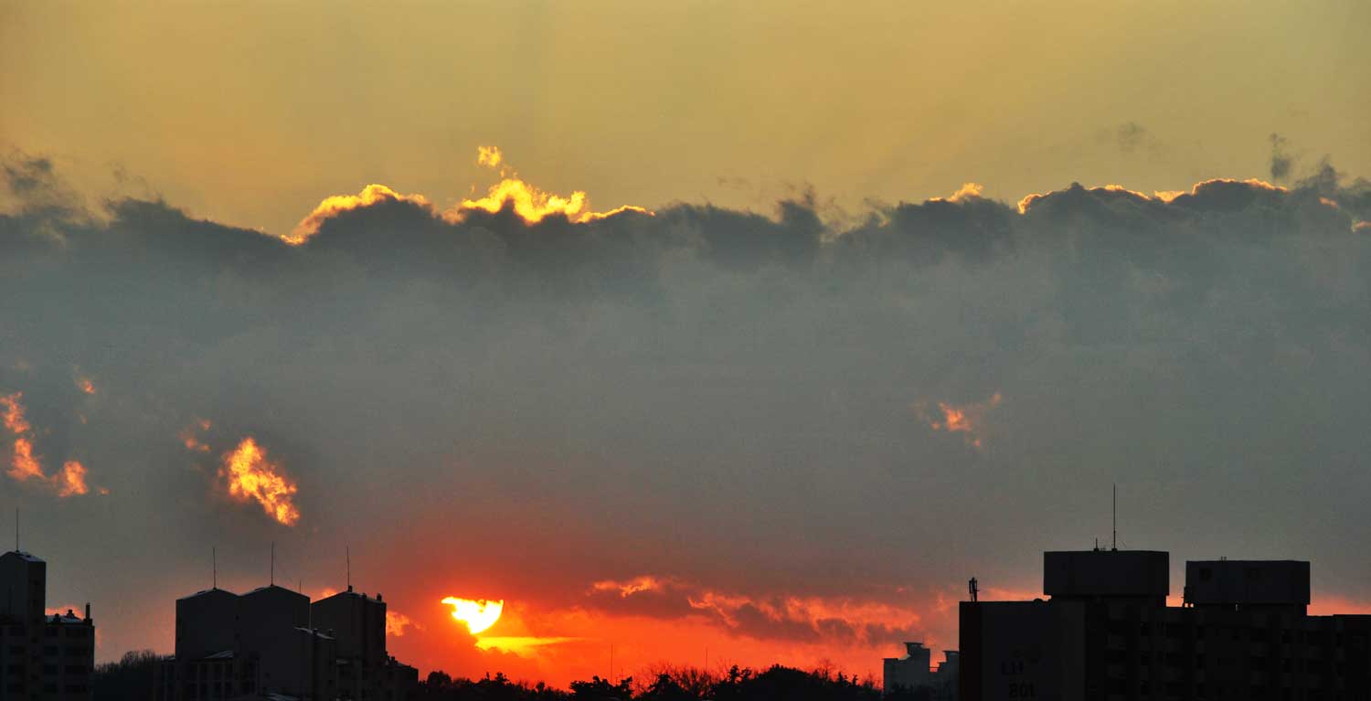 Last sunset of November 2024
