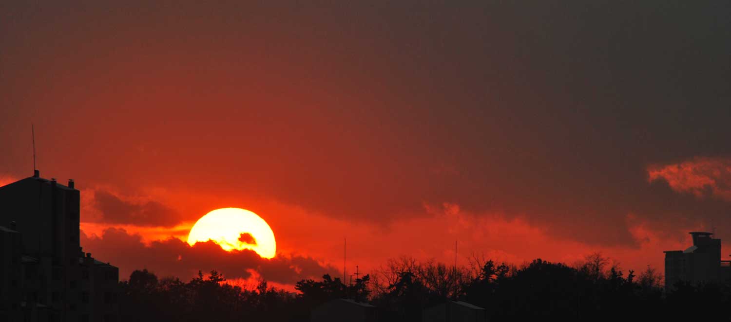 Last sunset of November 2024