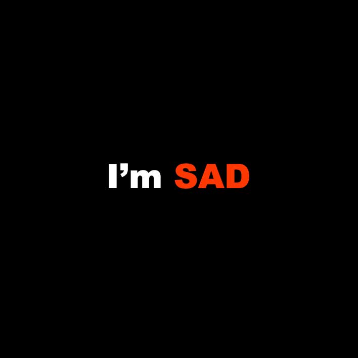 I'm SAD by NIKSTYLE STUDIO*tamnik