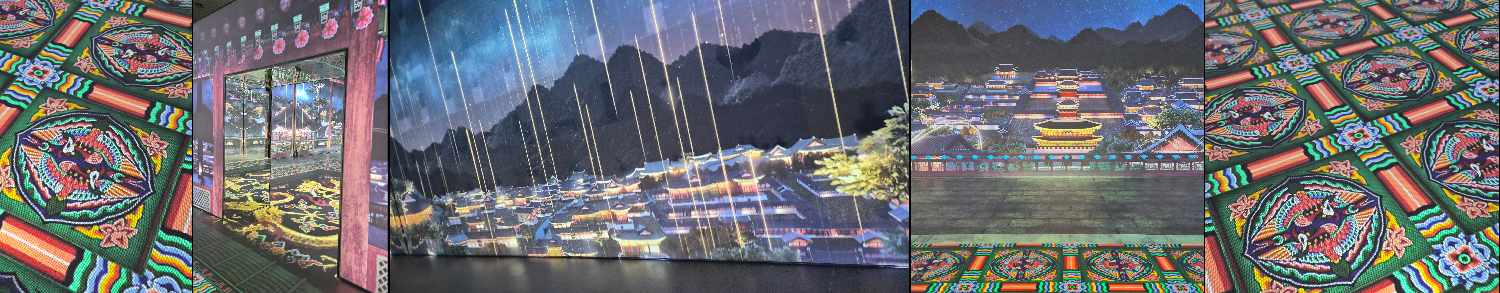 DDP Exhibition – Media Art Fall 2025. 흥미로운 전시는 헤리티지 : 더 퓨처 판타지 HERITAGE 국가유산진흥원에서 기획한 전시회. 정조대왕의 이야기. 
I made a reservation in advance and went. The most interesting exhibition was Heritage: The Future Fantasy, an exhibition planned by the National Heritage Promotion Agency. The story of King Jeongjo.