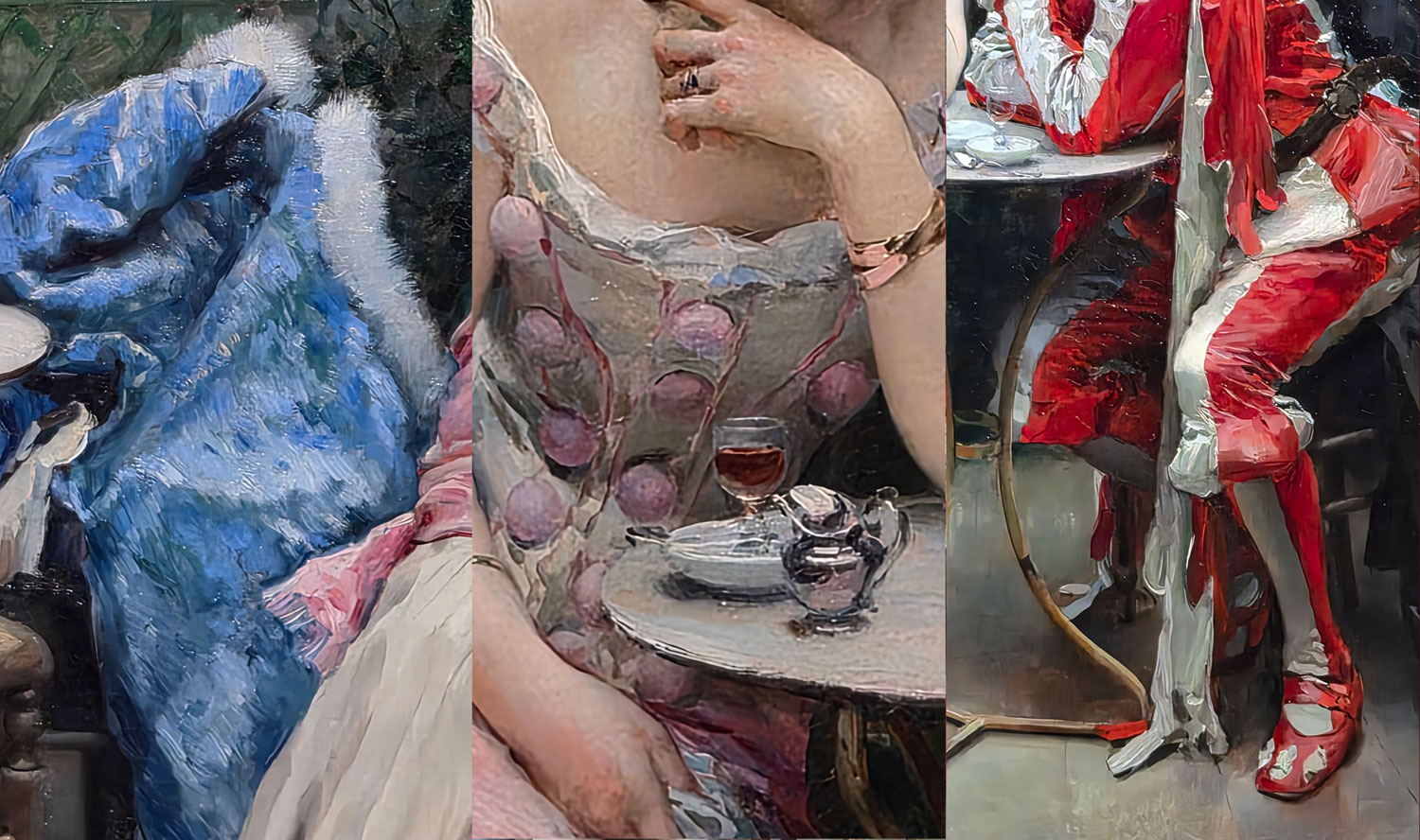 라임운도 드 마드라소 - 가면 무도회 후. Raimundo de Madrazo y Garreta - After the Masked Ball
1875~1878