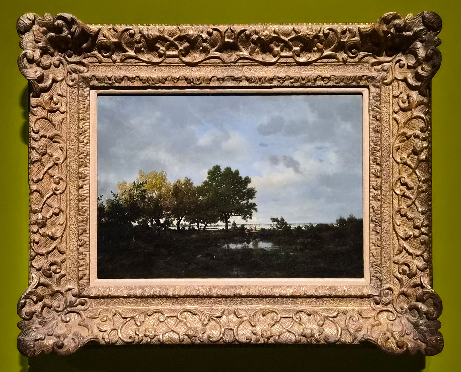 테오도르 루소 - 연못. Théodore Rousseau - The Pond
1855