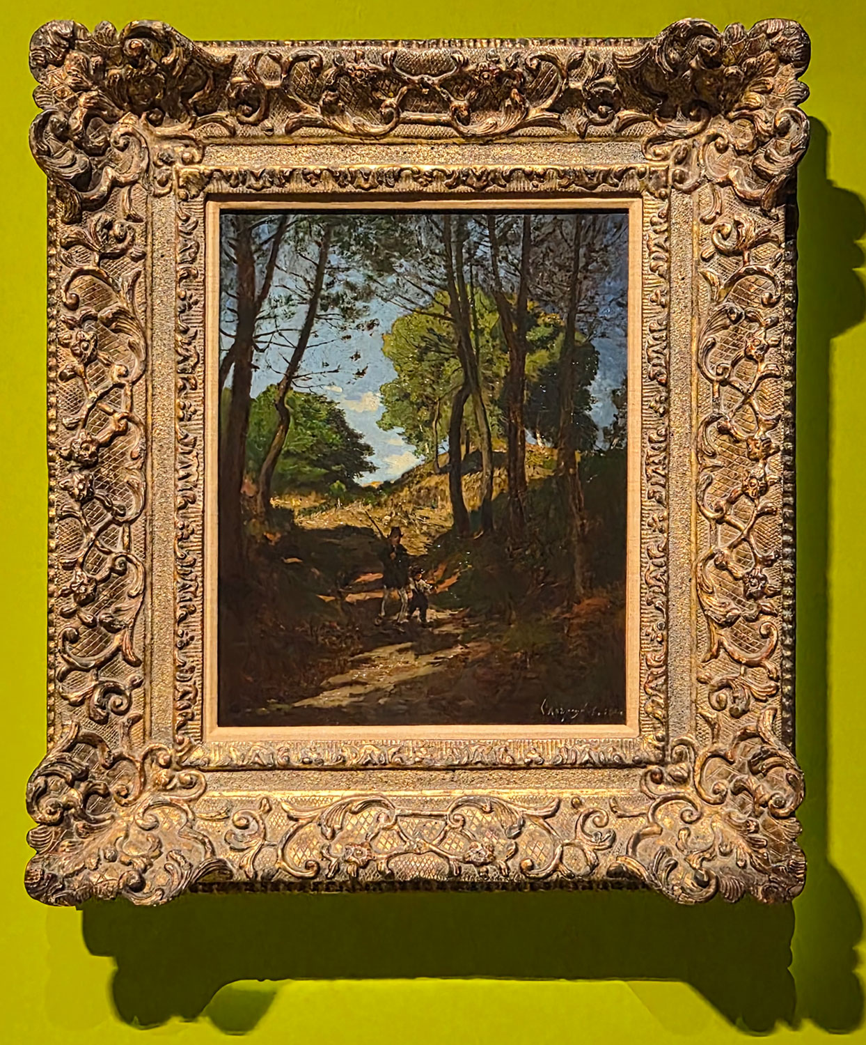 앙리 조제프 아르피니 - 마를로트 인근 레 트렘블로의 전나무. Henri-Joseph Harpignies - Fir Trees in Les Trembleaux, near Marlotte
1854