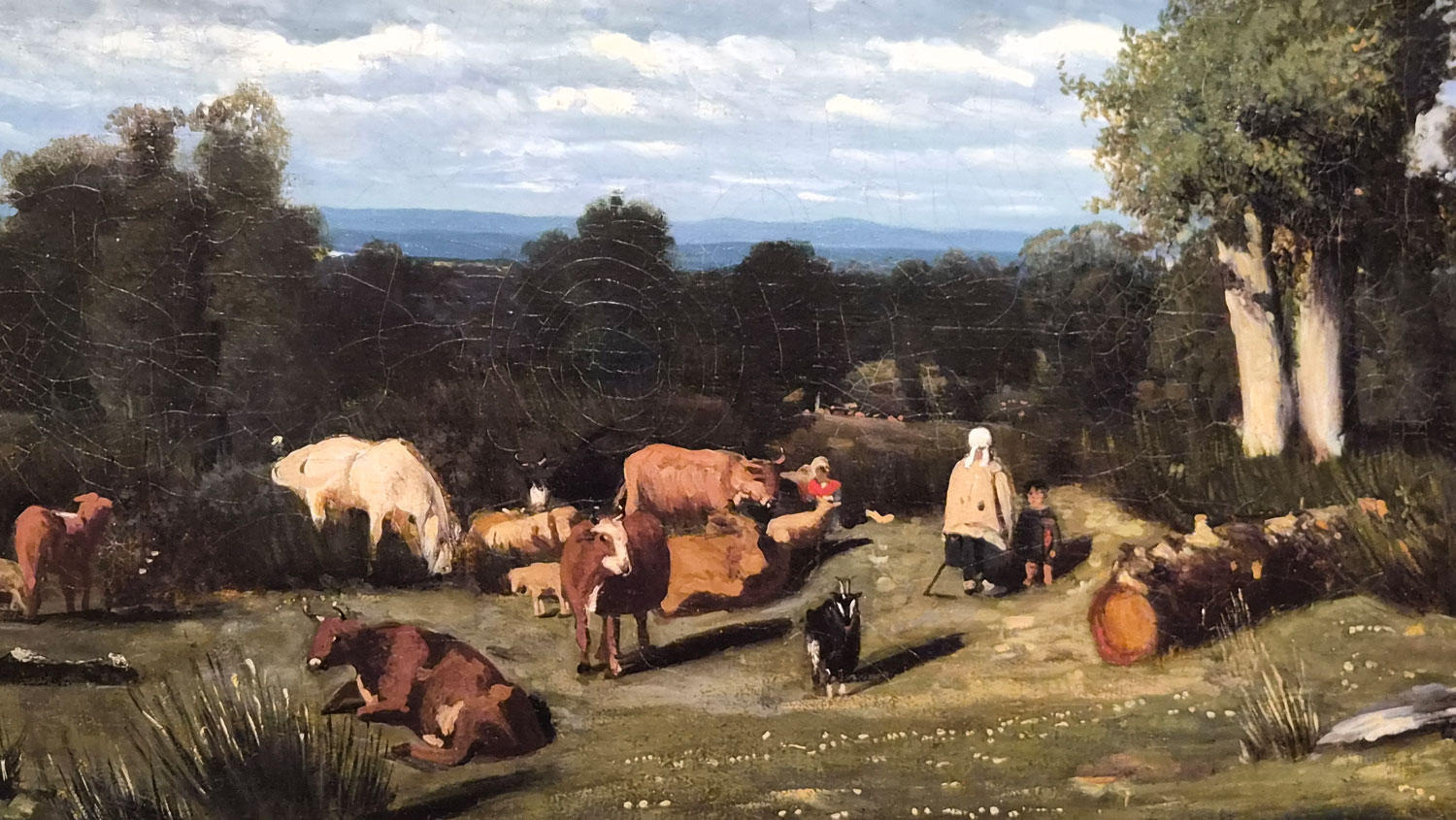 쥘 뒤프레 - 소 떼가 있는 리무쟁의 풍경. Jules Dupré - Landscape with Cattle at Limousin
1837