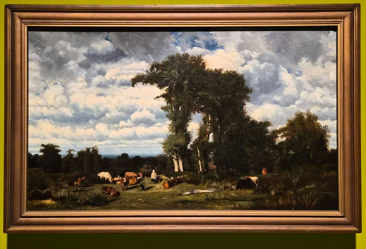 쥘 뒤프레 - 소 떼가 있는 리무쟁의 풍경. Jules Dupré - Landscape with Cattle at Limousin
1837