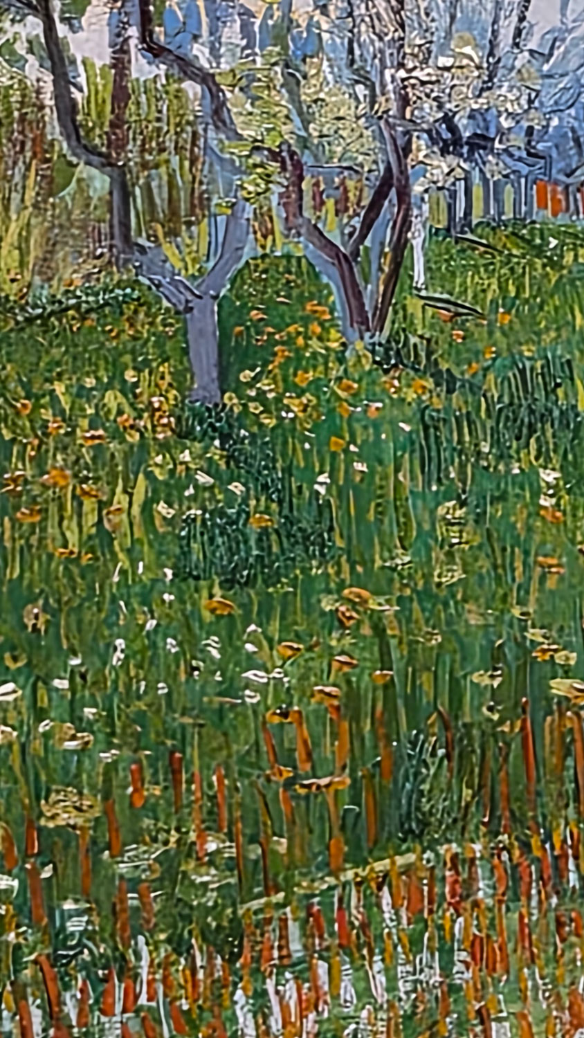 빈센트 반 고흐 - 꽃 피는 과수원. Vincent van Gogh - The Flowering Orchard 1888