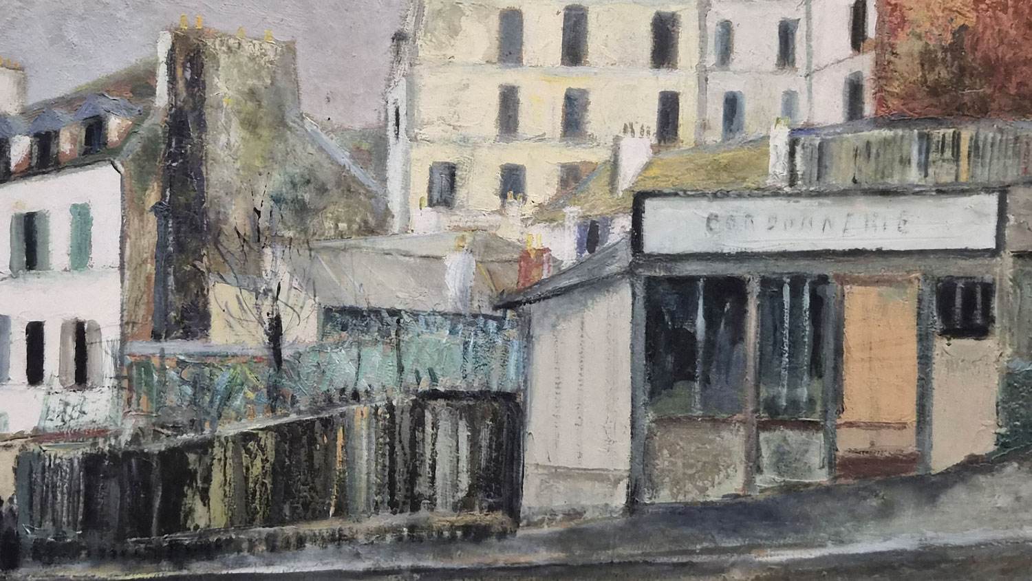 앙모리스 위트릴로 - 라비냥 거리 40번지. Maurice Utrillo - 40, Rue Ravignan
1913